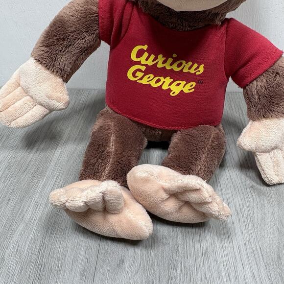 GUND Curious George Universal Studios And Or HMH Soft Plush Monkey With Shirt - Picture 3 of 11